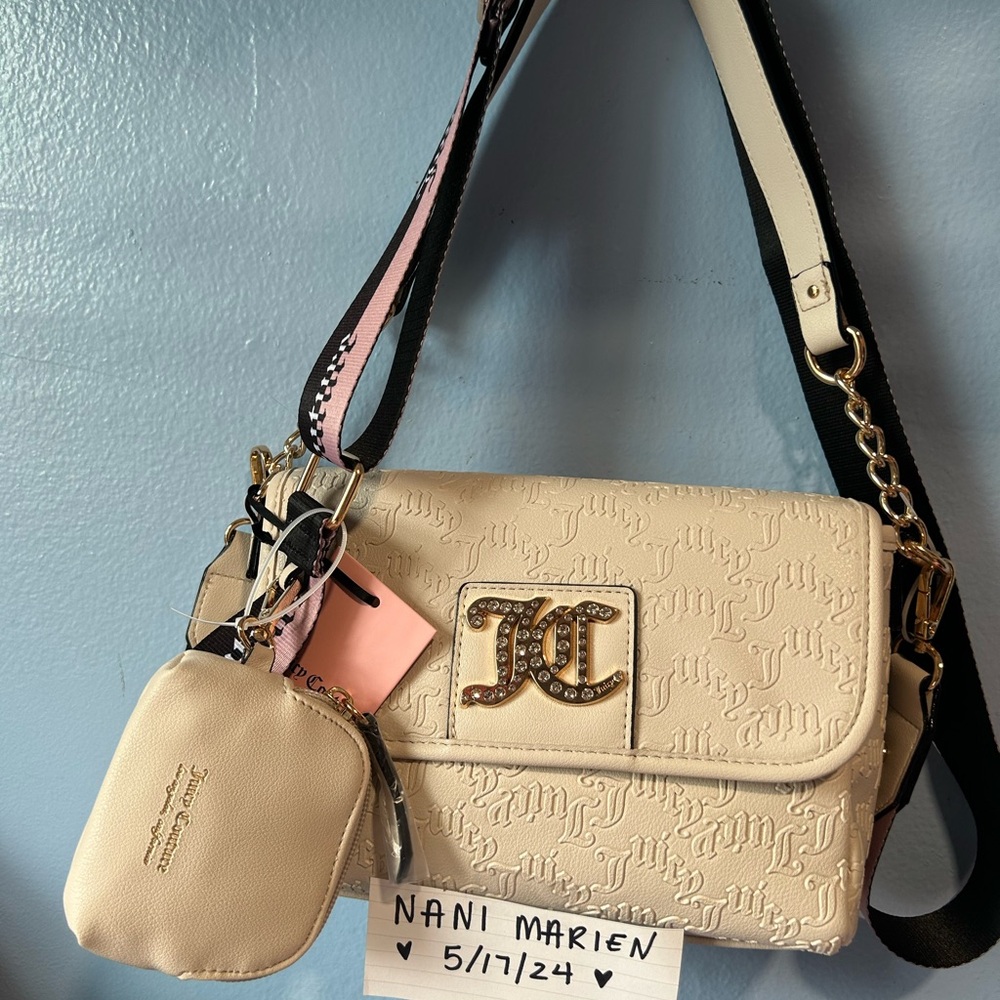 Juicy Couture Beige Crossbody Bag